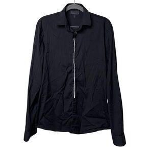 LES HOMMES long- sleeve button-fastening shirt sz IT 48 US 38